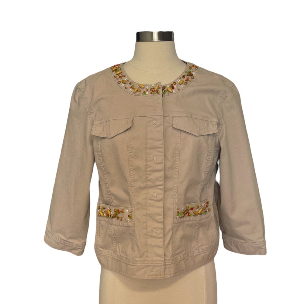 Ruby Rd. Button Down Jacket Size 14 - image 1